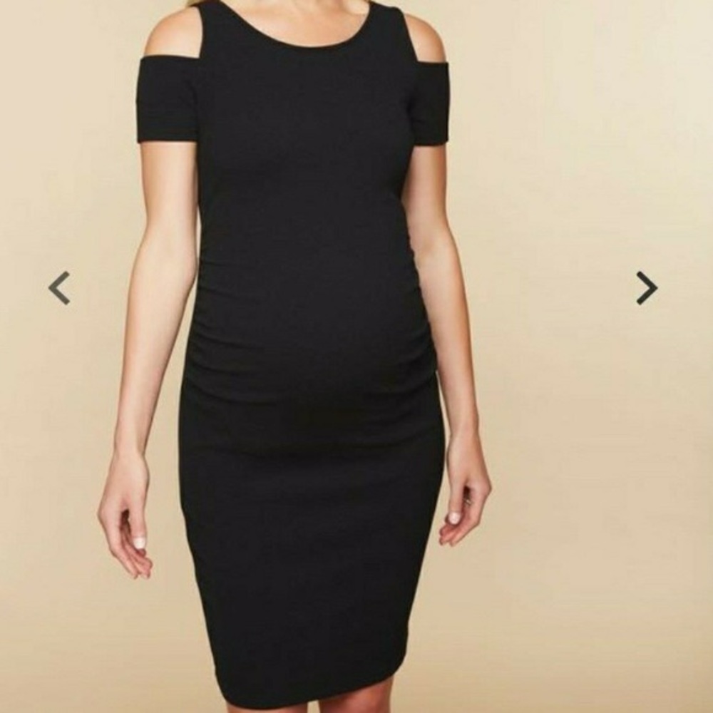 Motherhood Maternity black dress